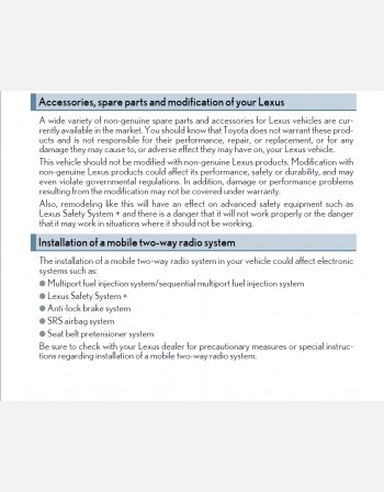 2023 lexus gx 460 owners manual